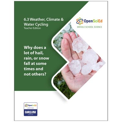OpenSciEd: 6.3 Weather, Climate & Water Cycling 5-Class Unit Kit