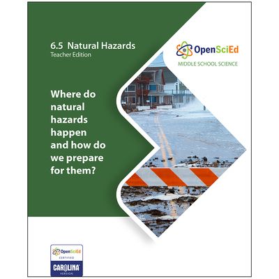 OpenSciEd: 6.5 Natural Hazards 5-Class Unit Kit